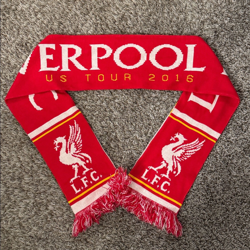Liverpool FC Red Scarf